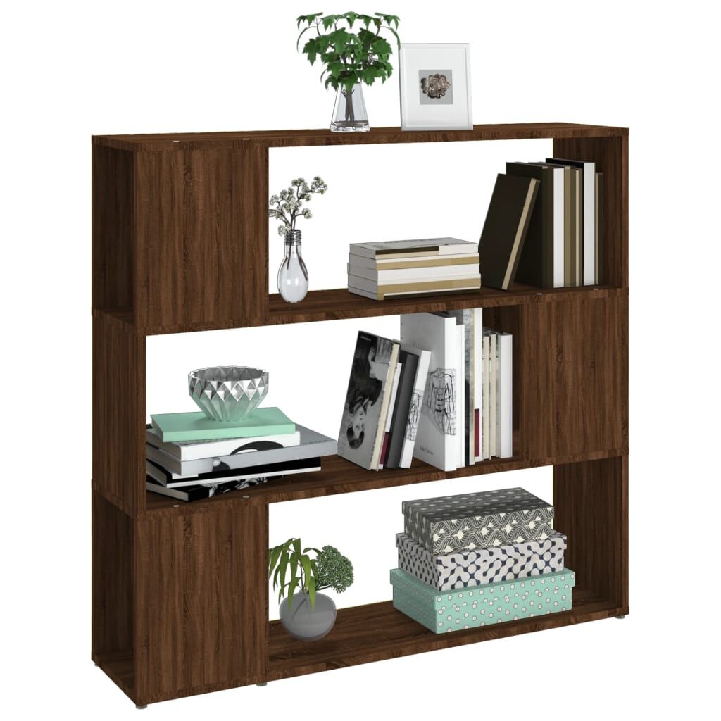 Boekenkast/Kamerscherm Bruin Eiken 100cm - 40% Korting!