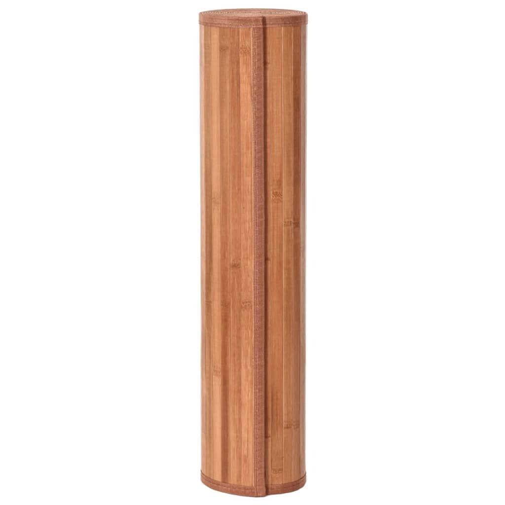 Bamboe Vloerkleed 60x400cm Bruin - Retourdeal! 40% Korting