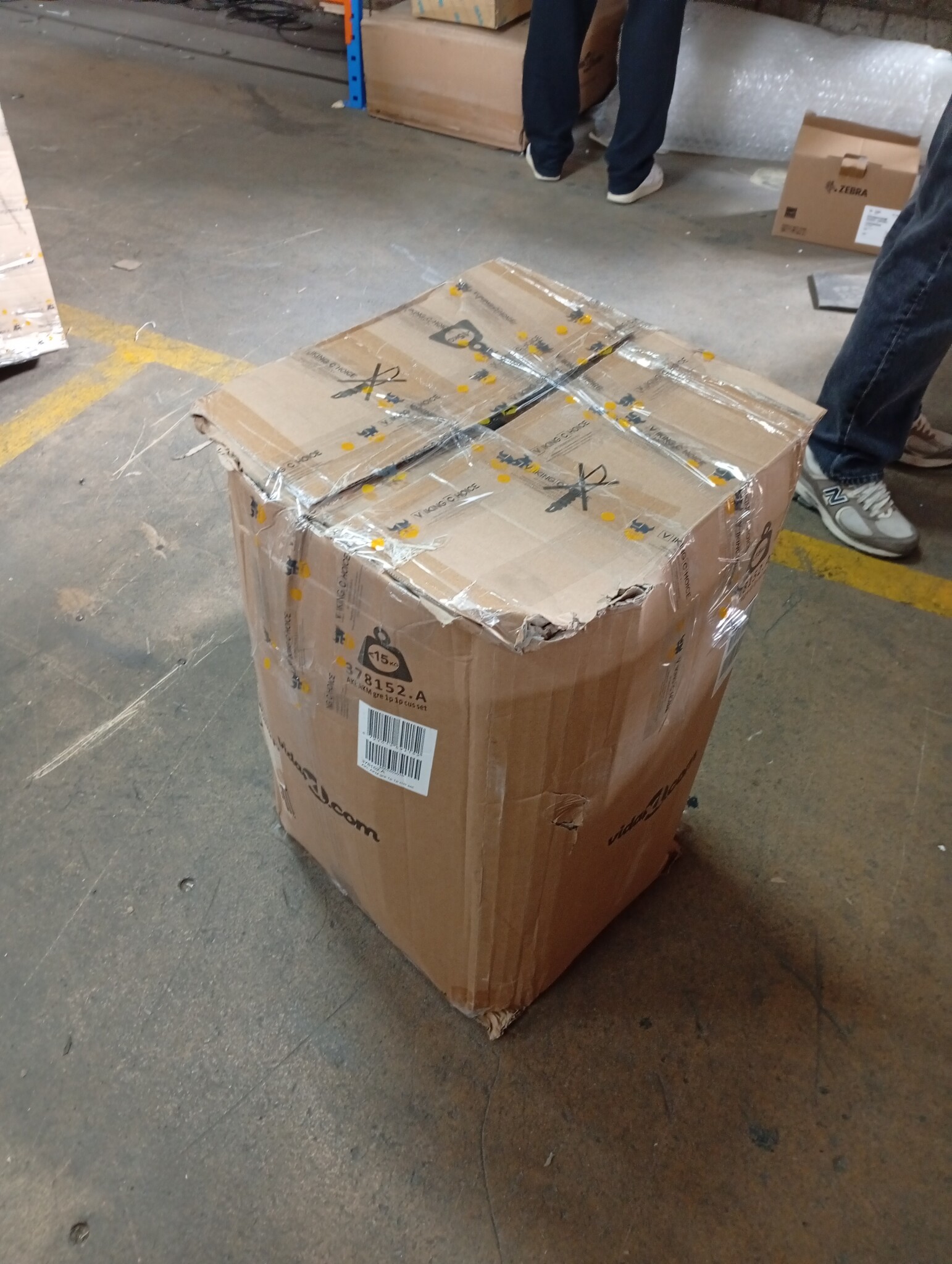 VidaXL Palletkussens Grijs (2 st) - 40% Korting! Lichte imperfecties