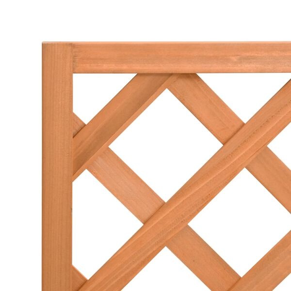 Plantenbak met Latwerk Vurenhout Bruin -55% Korting!