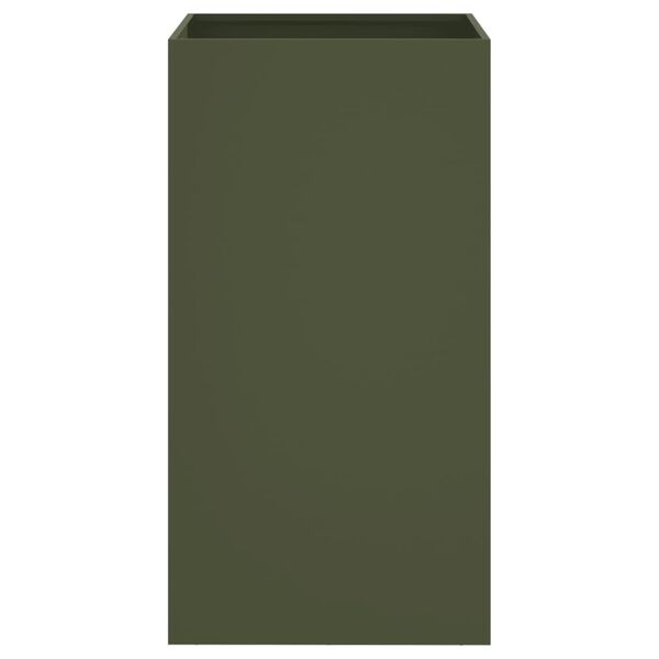 vidaXL Plantenbak Olijfgroen 42x38x75cm - 55% Korting!