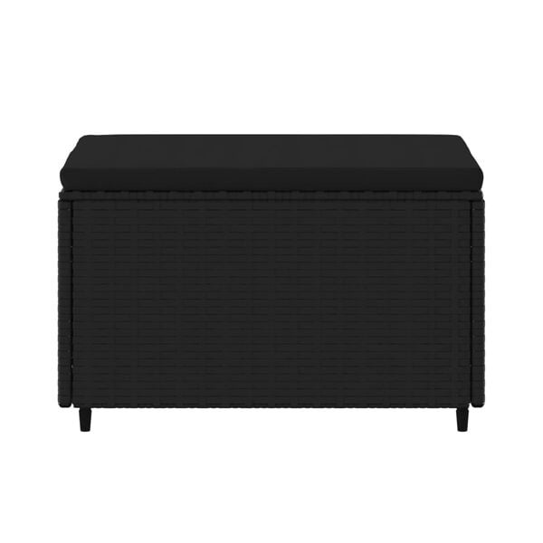 vidaXL Voetensteunen (2x) Zwart -55% Korting! Tuin & Relax