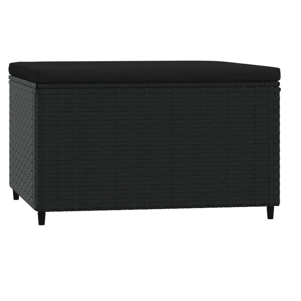 vidaXL Voetensteunen (2x) Zwart -55% Korting! Tuin & Relax