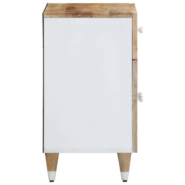 vidaXL Nachtkastje Mango - 50x33x60cm - 40% Korting!