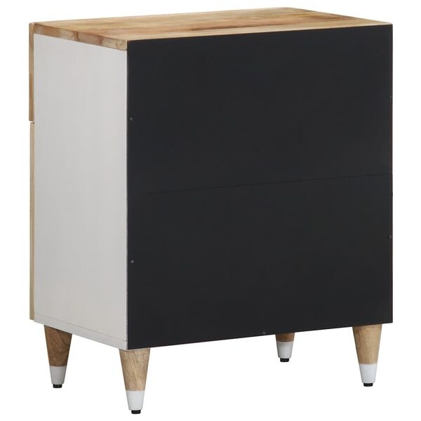 vidaXL Nachtkastje Mango - 50x33x60cm - 40% Korting!