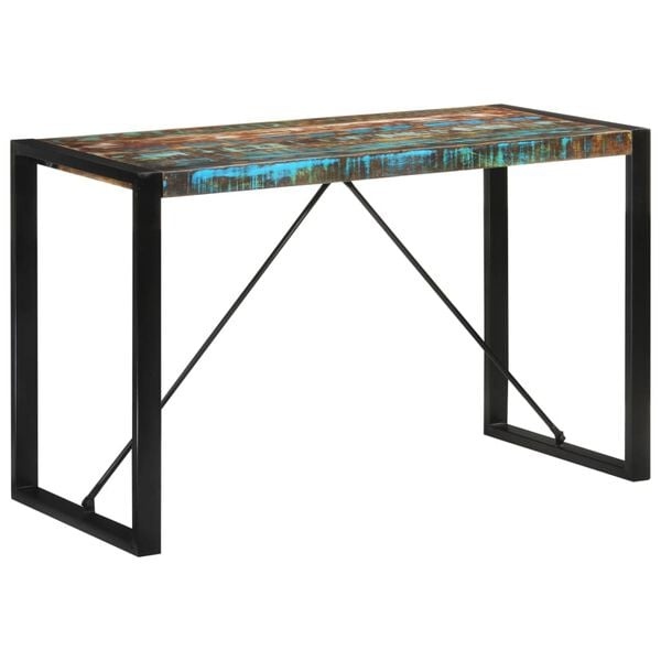 vidaXL Eettafel Recycled Hout 120cm - 40% Korting!