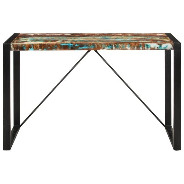 vidaXL Eettafel Recycled Hout 120cm - 40% Korting!