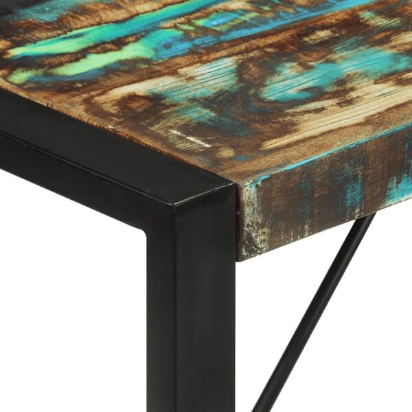 vidaXL Eettafel Recycled Hout 120cm - 40% Korting!