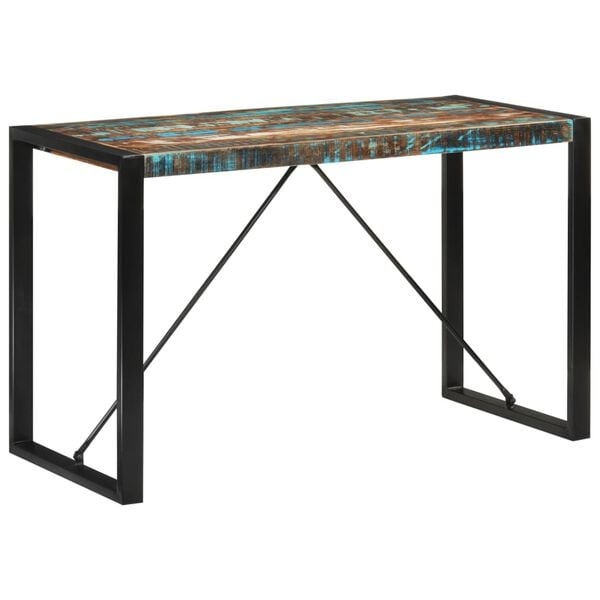 vidaXL Eettafel Recycled Hout 120cm - 40% Korting!