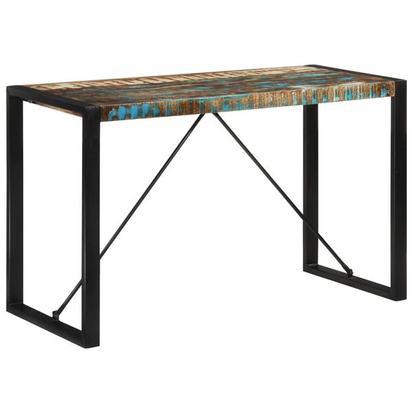 vidaXL Eettafel Recycled Hout 120cm - 40% Korting!