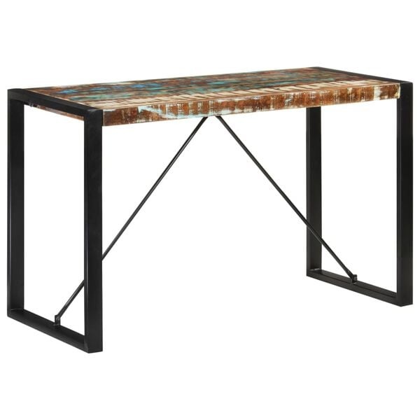 vidaXL Eettafel Recycled Hout 120cm - 40% Korting!