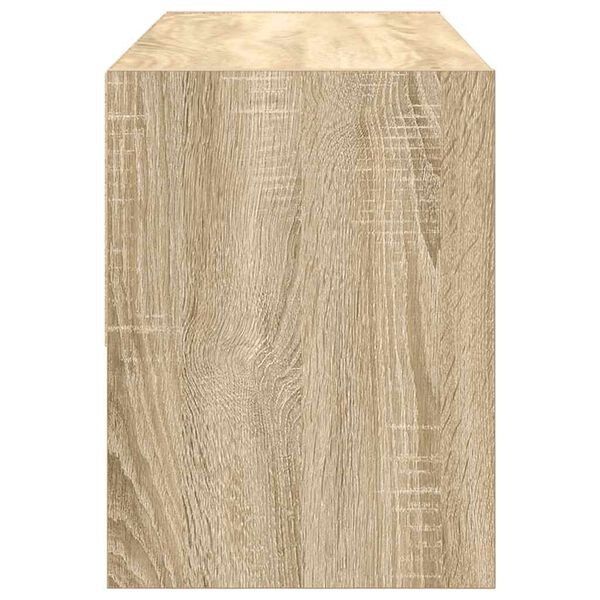 vidaXL Schoenenrek Sonoma Eiken - Stapelbaar - 40% Korting!