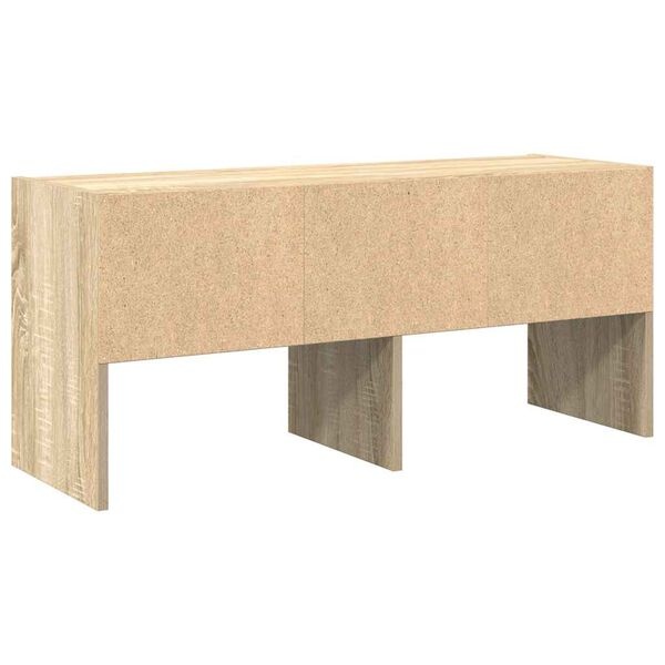 vidaXL Schoenenrek Sonoma Eiken - Stapelbaar - 40% Korting!