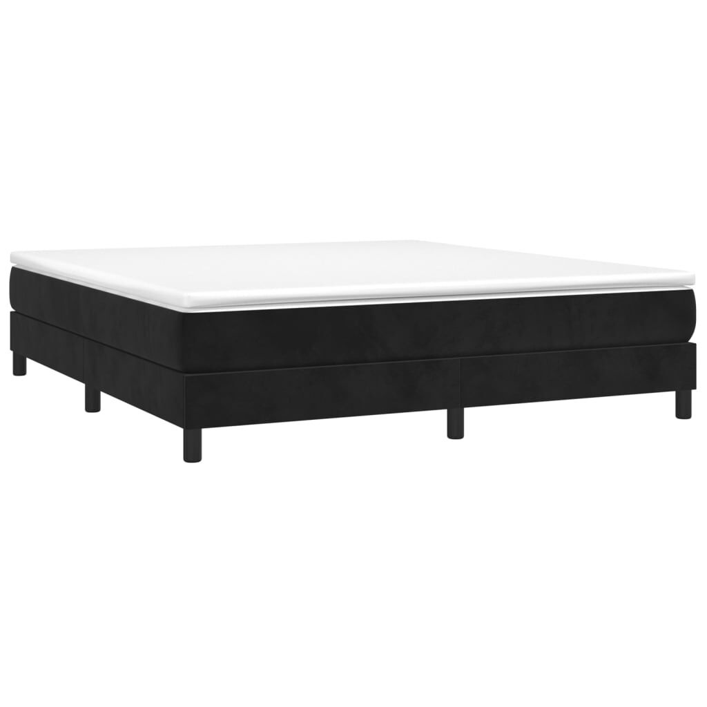 VidaXL Zwart Fluwelen Bedframe 160x200 - 40% Korting!