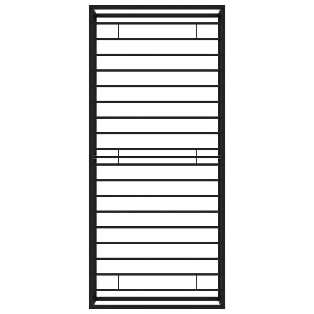 VidaXL Bedframe 90x200 Zwart Metaal -35% Korting!