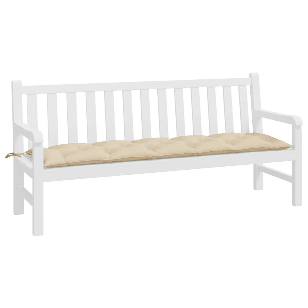 Tuinbankkussen Beige 180cm - 55% Korting! (Lichte Schade)