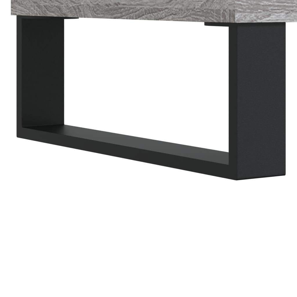 vidaXL Dressoirs (2 st) Grijs/Eiken - 40% Korting!