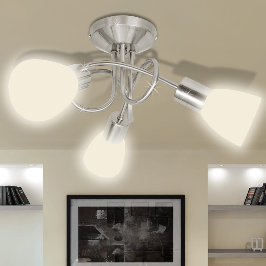 VidaXL Plafondlamp 3xE14 - Moderne Look! 40% Korting!