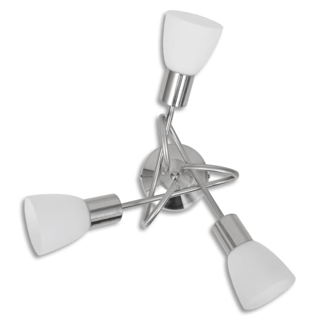 VidaXL Plafondlamp 3xE14 - Moderne Look! 40% Korting!