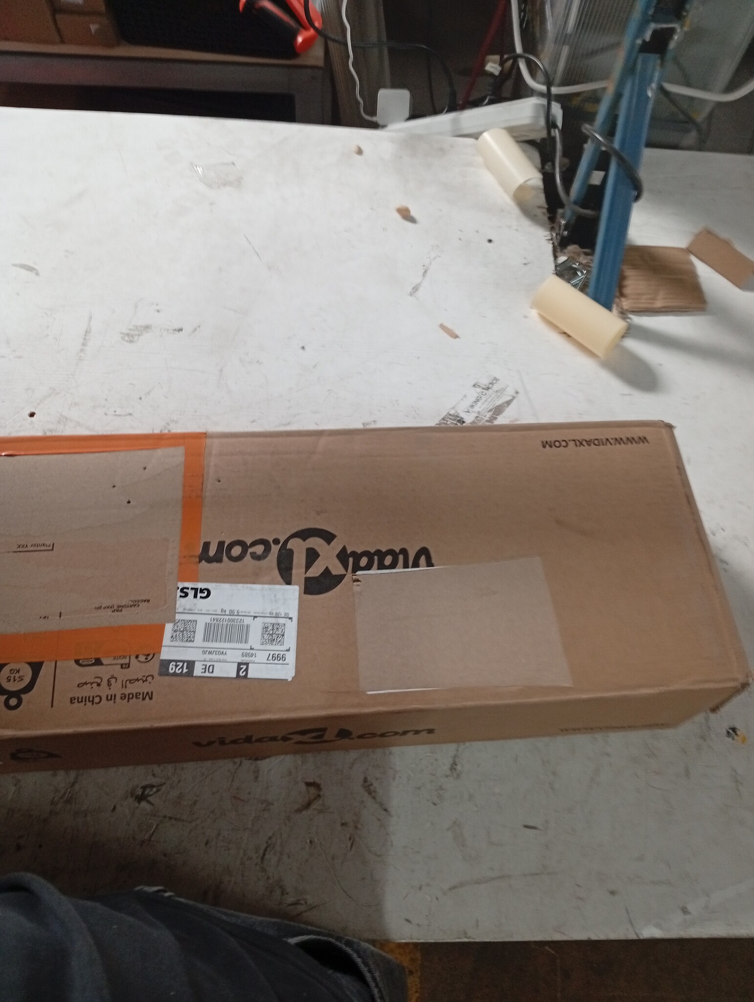 VidaXL Plantenbak Grenenhout Wit 55% Korting! Krasjes