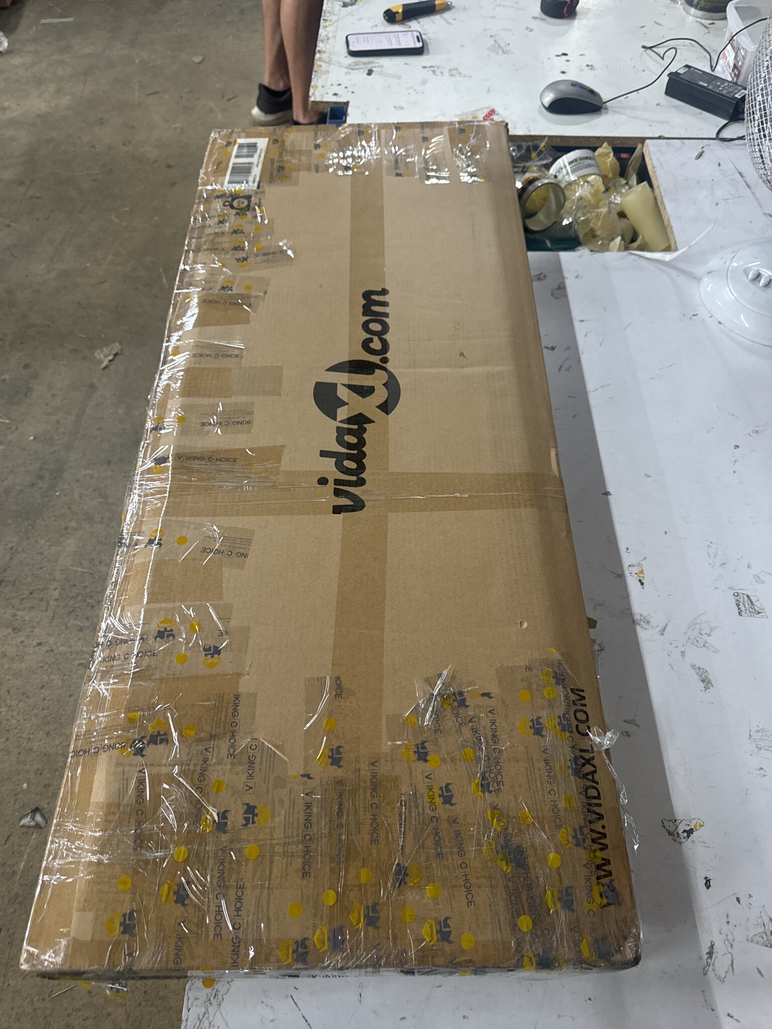 VidaXL Hoge Kast Antraciet - 68,5cm - 40% Korting!
