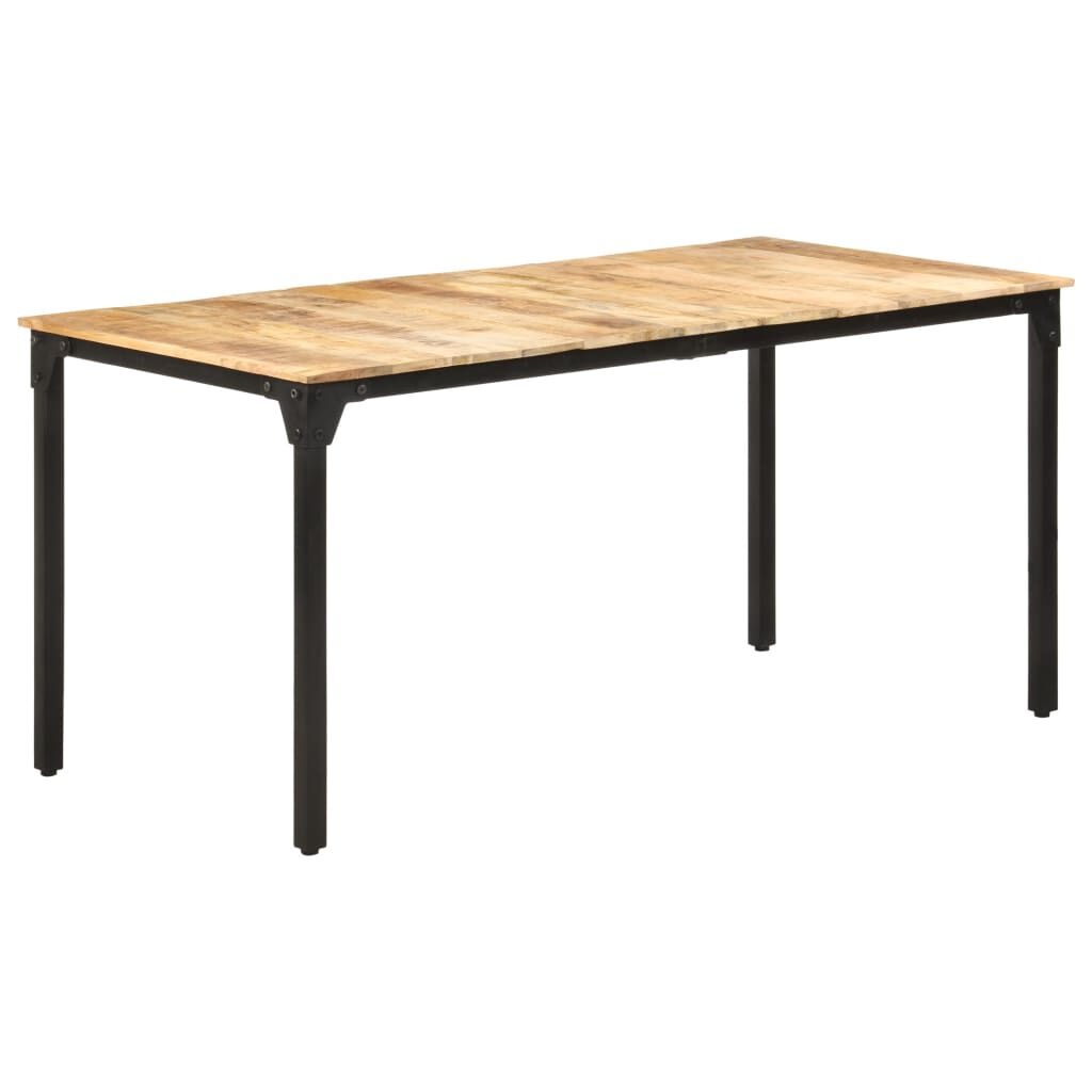 Eettafel Mangohout 160cm - 55% Korting! (Gebruikt)