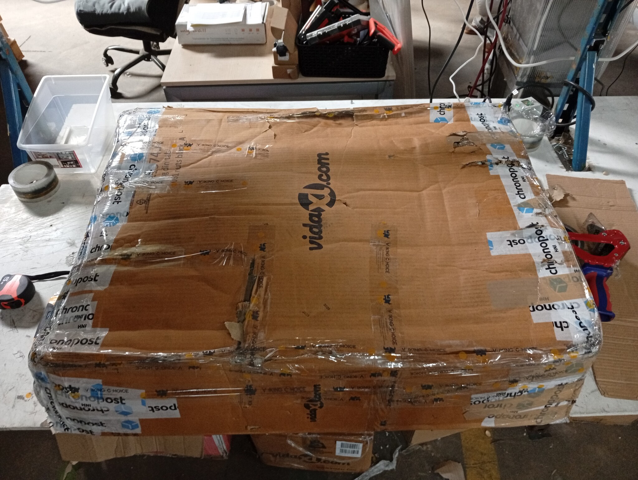 Eettafel Mangohout 160cm - 55% Korting! (Gebruikt)