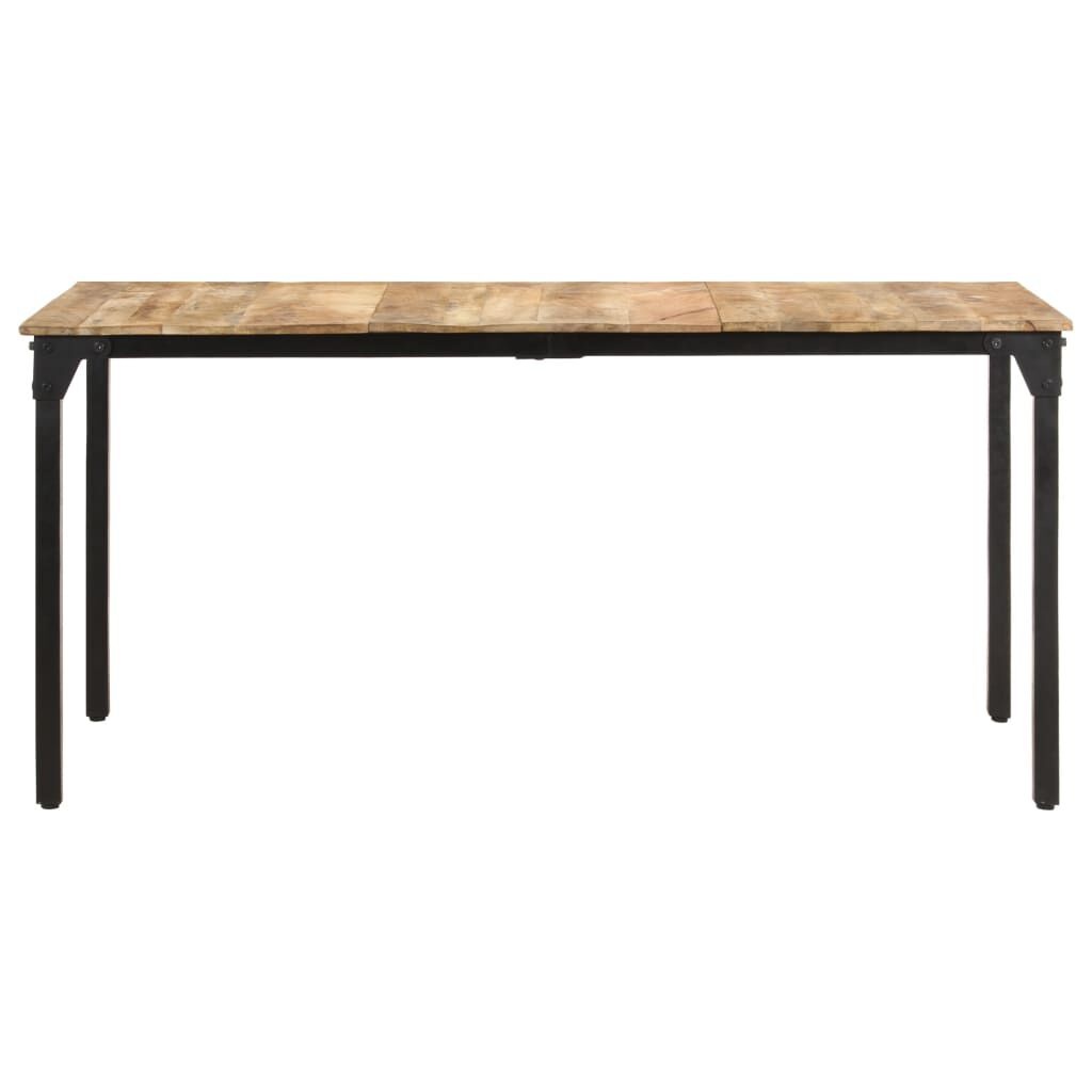 Eettafel Mangohout 160cm - 55% Korting! (Gebruikt)