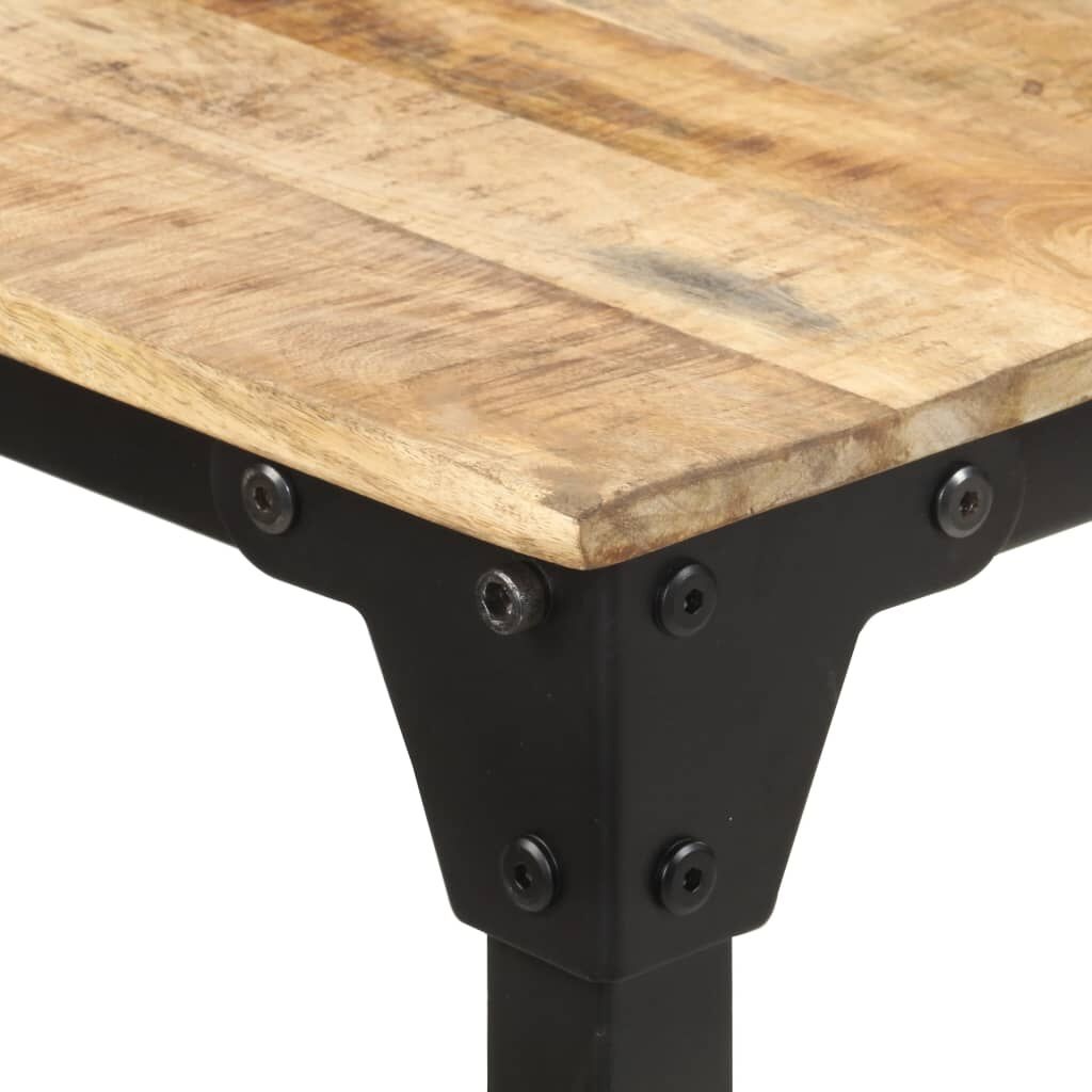 Eettafel Mangohout 160cm - 55% Korting! (Gebruikt)