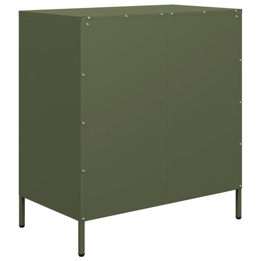 VidaXL Dressoir Olijfgroen - 55% Korting! Deukje, Topdeal!