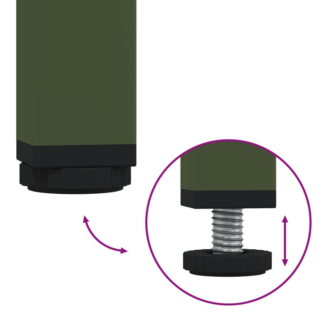 VidaXL Dressoir Olijfgroen - 55% Korting! Deukje, Topdeal!