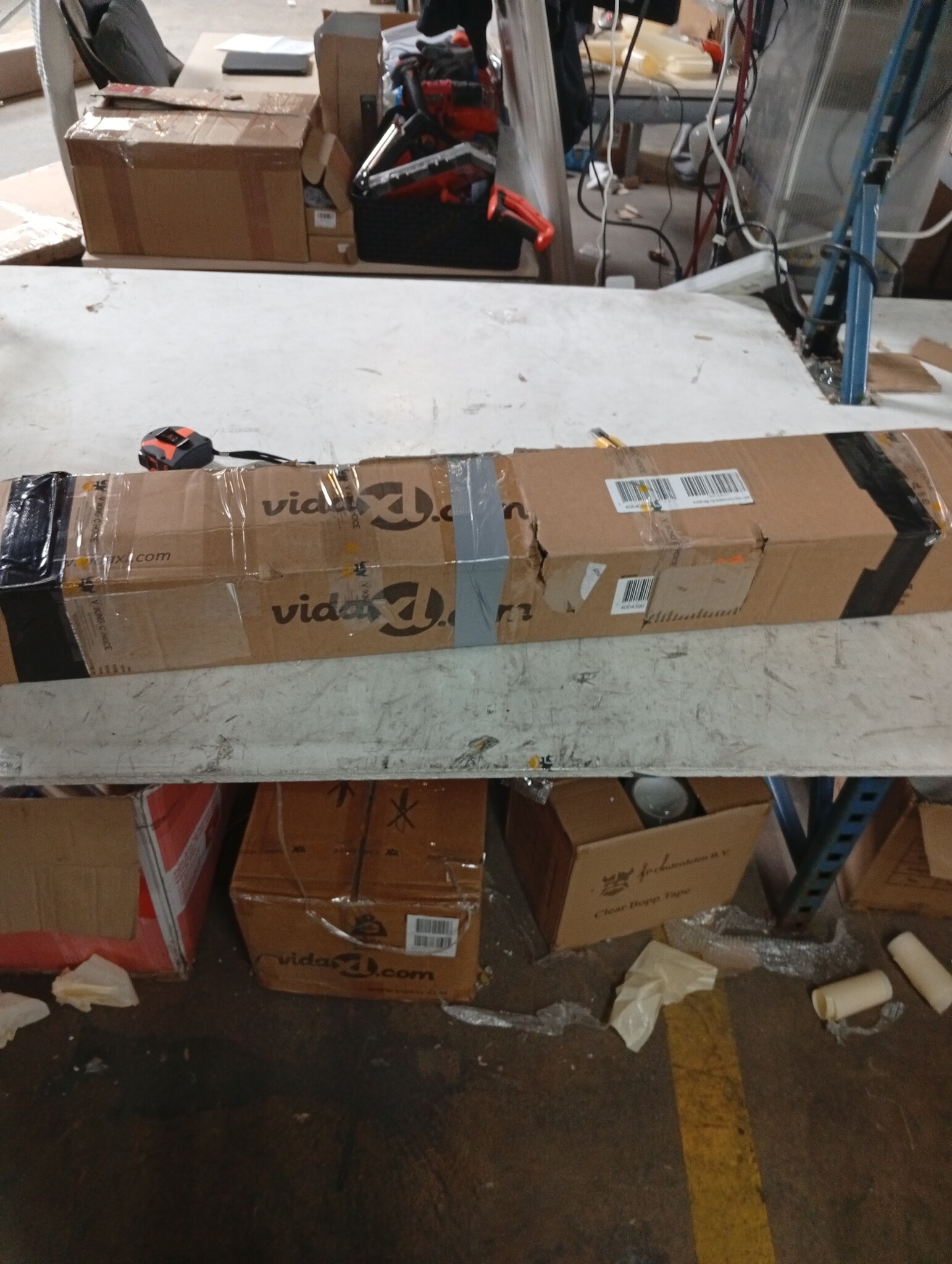 vidaXL Uittrekbaar Windscherm 100x500 cm Beige - 40% Korting!