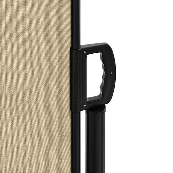 vidaXL Uittrekbaar Windscherm 100x500 cm Beige - 40% Korting!
