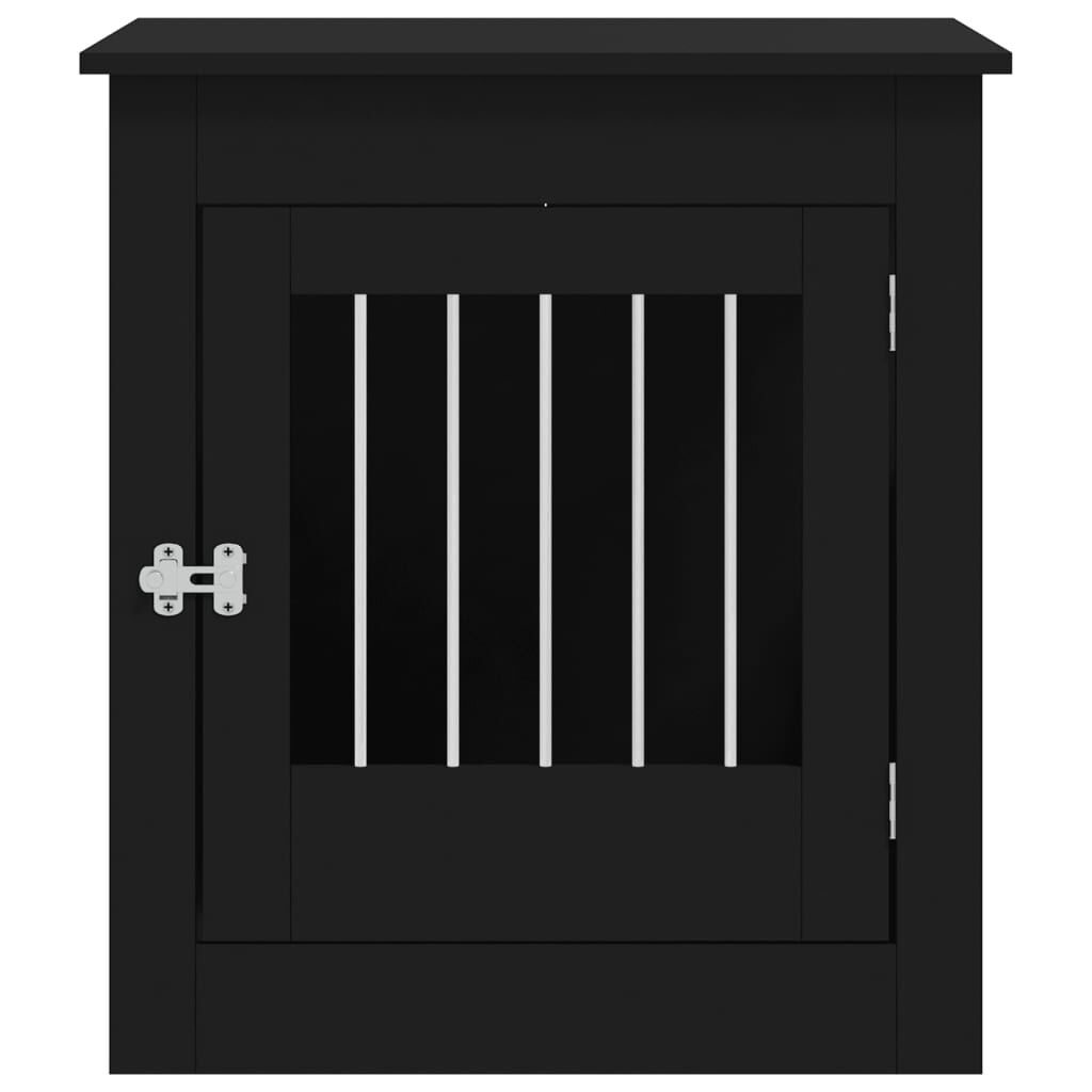 vidaXL Hondenbench Zwart 64,5x80x71 - 60% Korting! Beschadigd