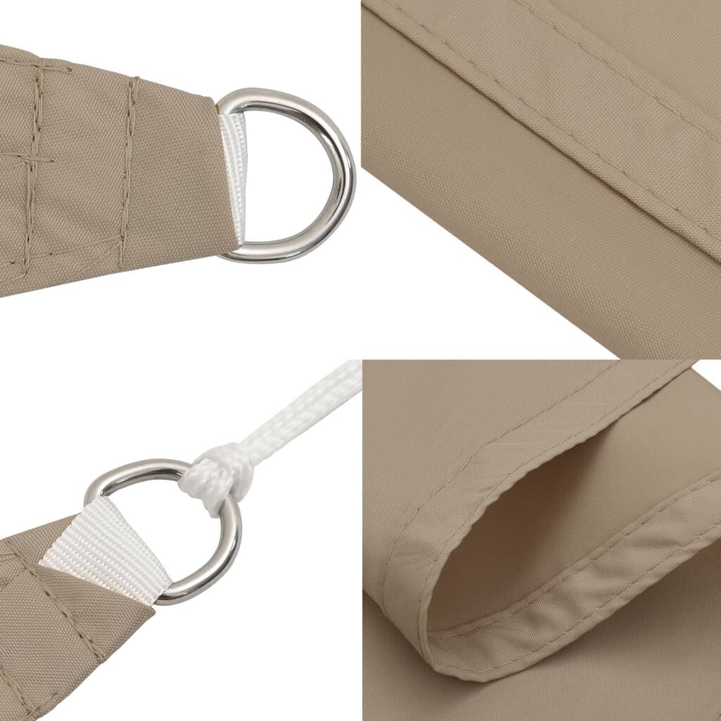 VidaXL Zonnescherm Vierkant 3,6m Taupe - 40% Korting!