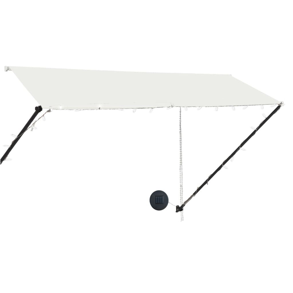 Luifel Crème 300x150cm m/ LED - 35% Korting!