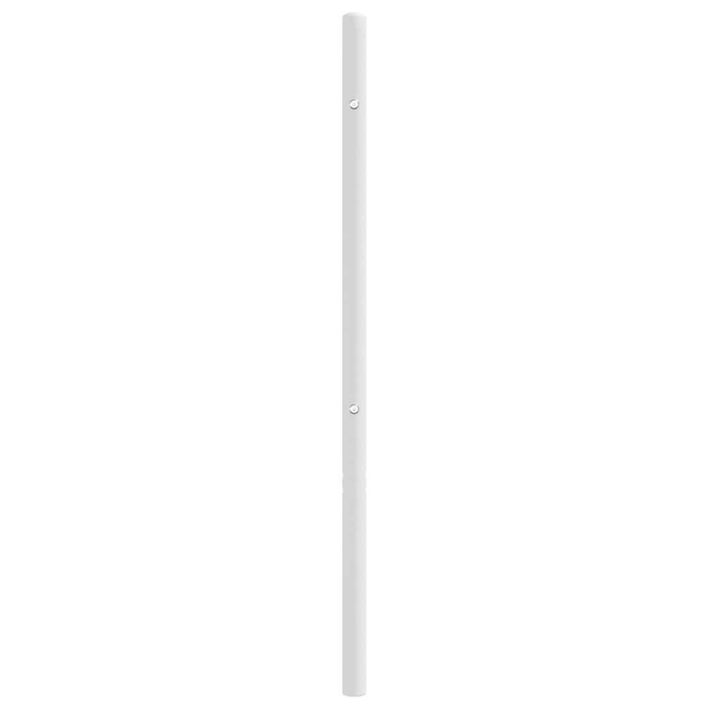 vidaXL Hoofdbord Metaal Wit 160cm - 40% Korting!