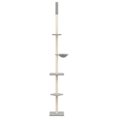 VidaXL Kattenmeubel Lichtgrijs - Vloer tot Plafond - 40% Korting!