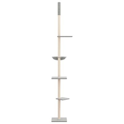 VidaXL Kattenmeubel Lichtgrijs - Vloer tot Plafond - 40% Korting!