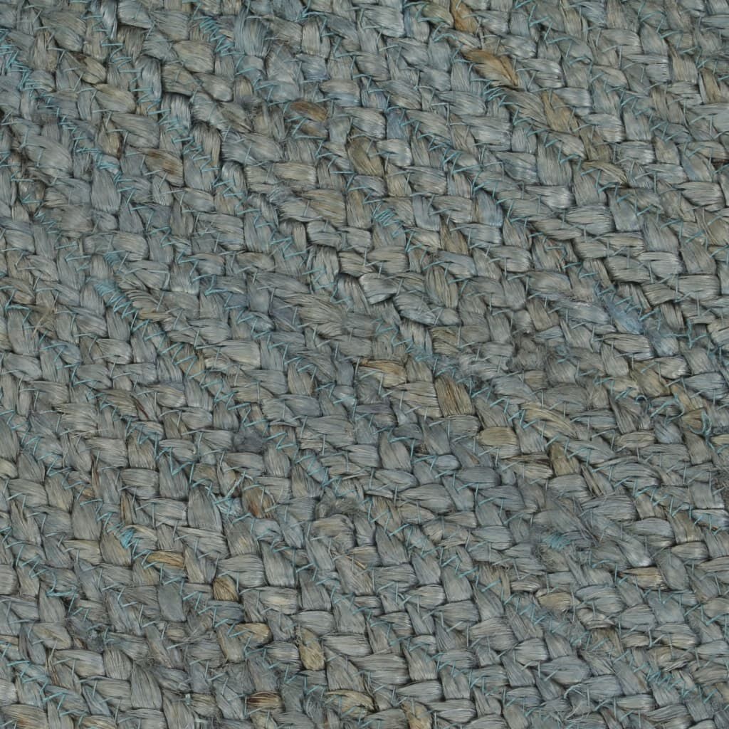 vidaXL Jute Vloerkleed Olijfgroen Ø150cm - 35% Korting!