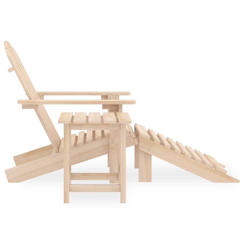 Adirondack Tuinstoel Set Vurenhout -35% Korting! (Retour)