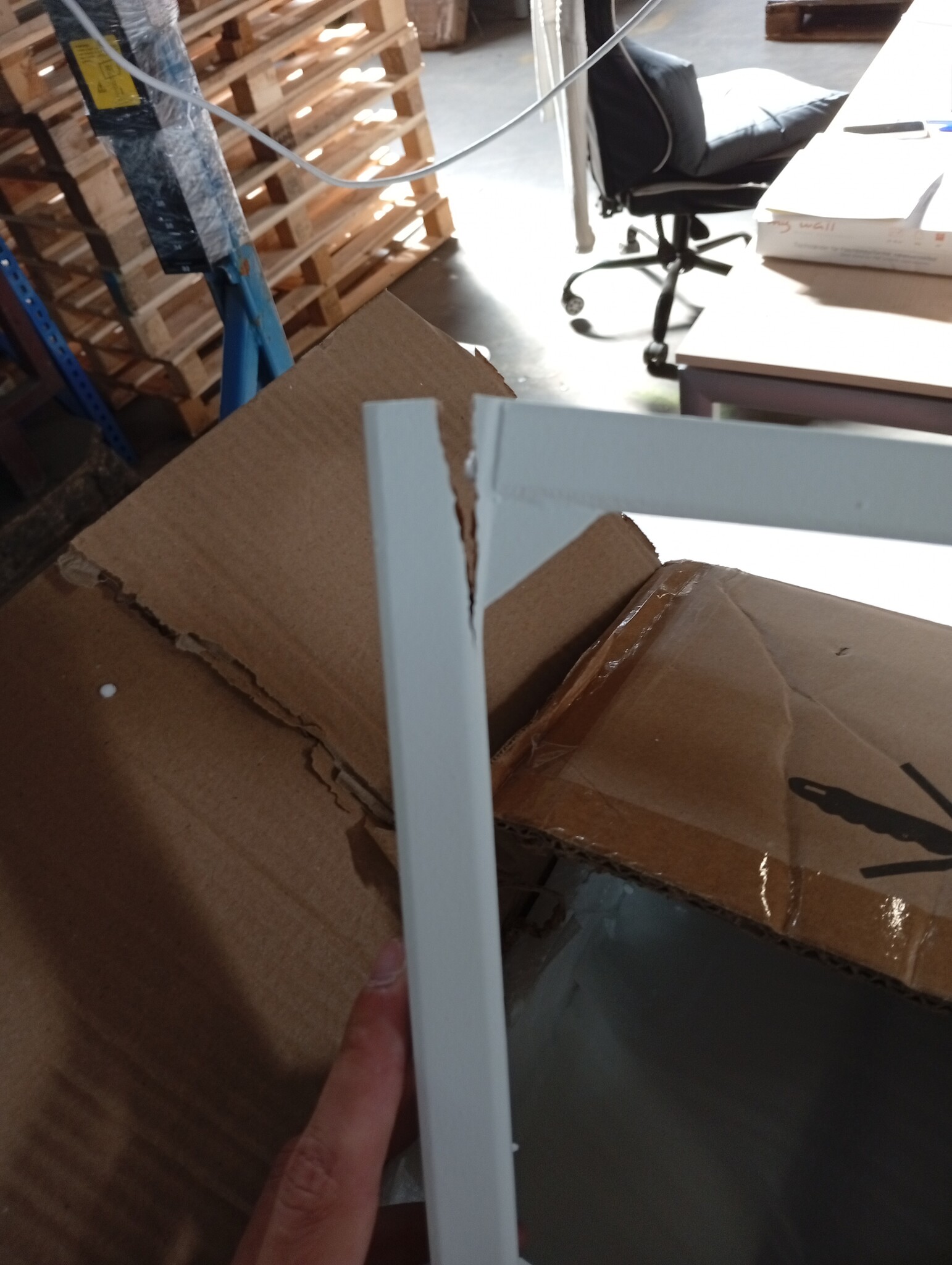 Nachtkastjes (2x) Wit MDF - RETOUR DEAL - 60% Korting!