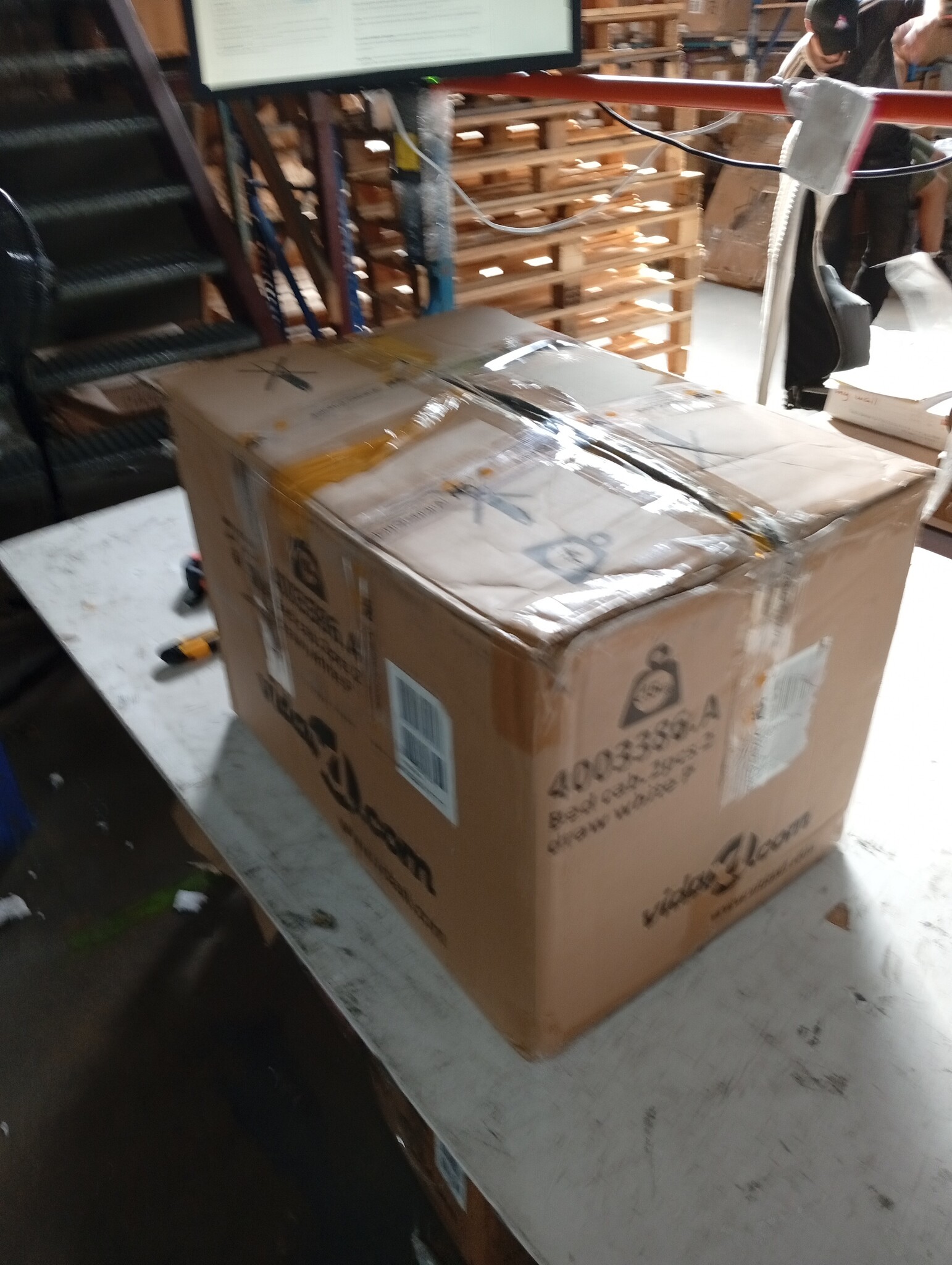 Nachtkastjes (2x) Wit MDF - RETOUR DEAL - 60% Korting!