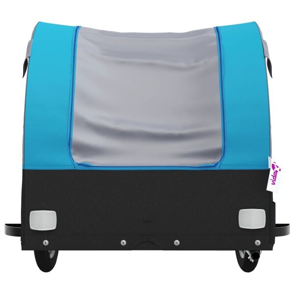 Fietskar vidaXL Zwart/Blauw - 45kg - 40% Korting!