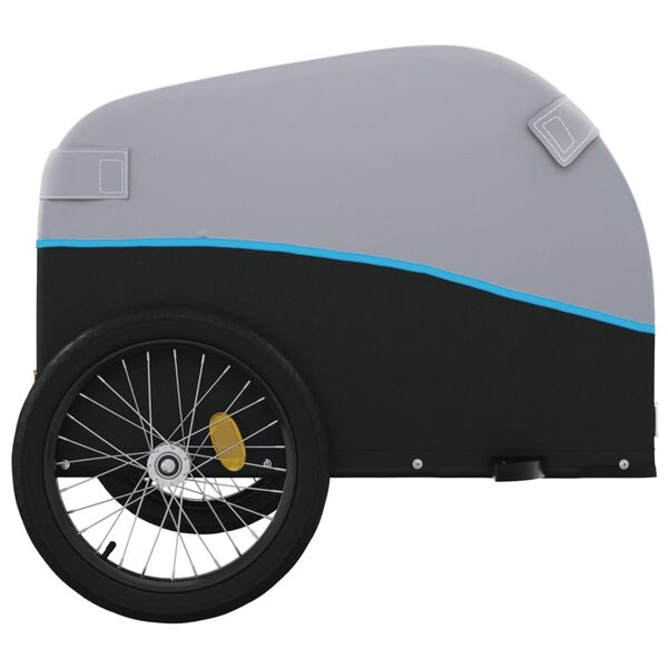 Fietskar vidaXL Zwart/Blauw - 45kg - 40% Korting!