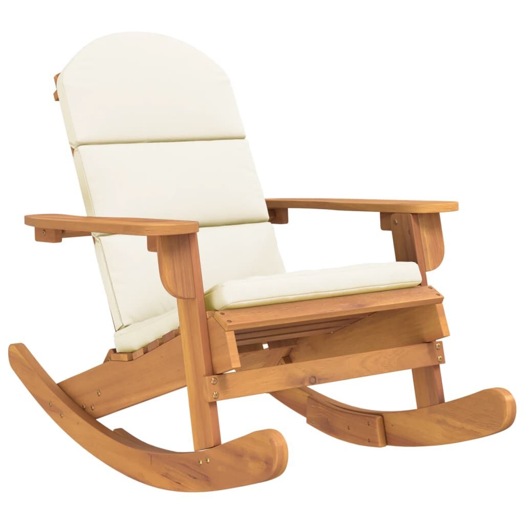 Adirondack Schommelstoel Acaciahout + Kussens - 40% Korting!