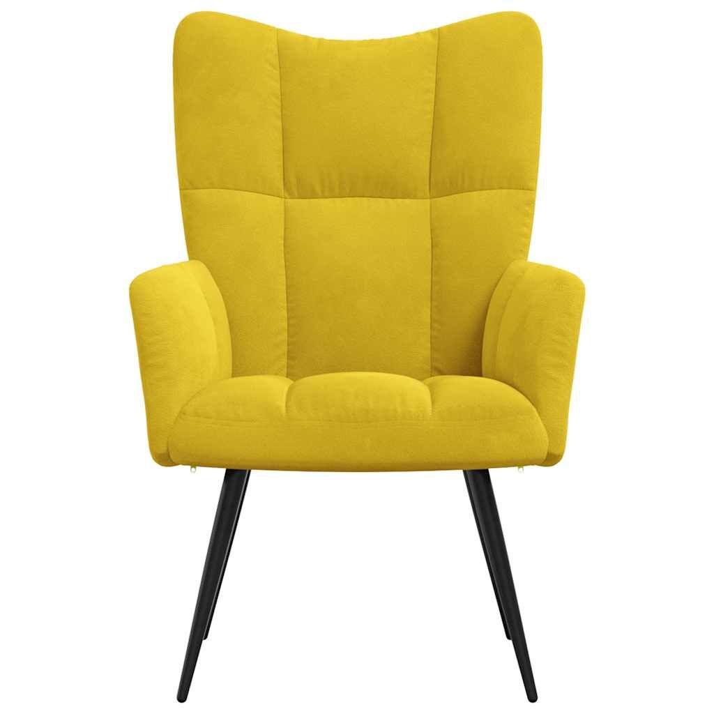 VidaXL Relaxstoel Mosterdgeel - 40% Korting! (Montageset Ontbreekt)