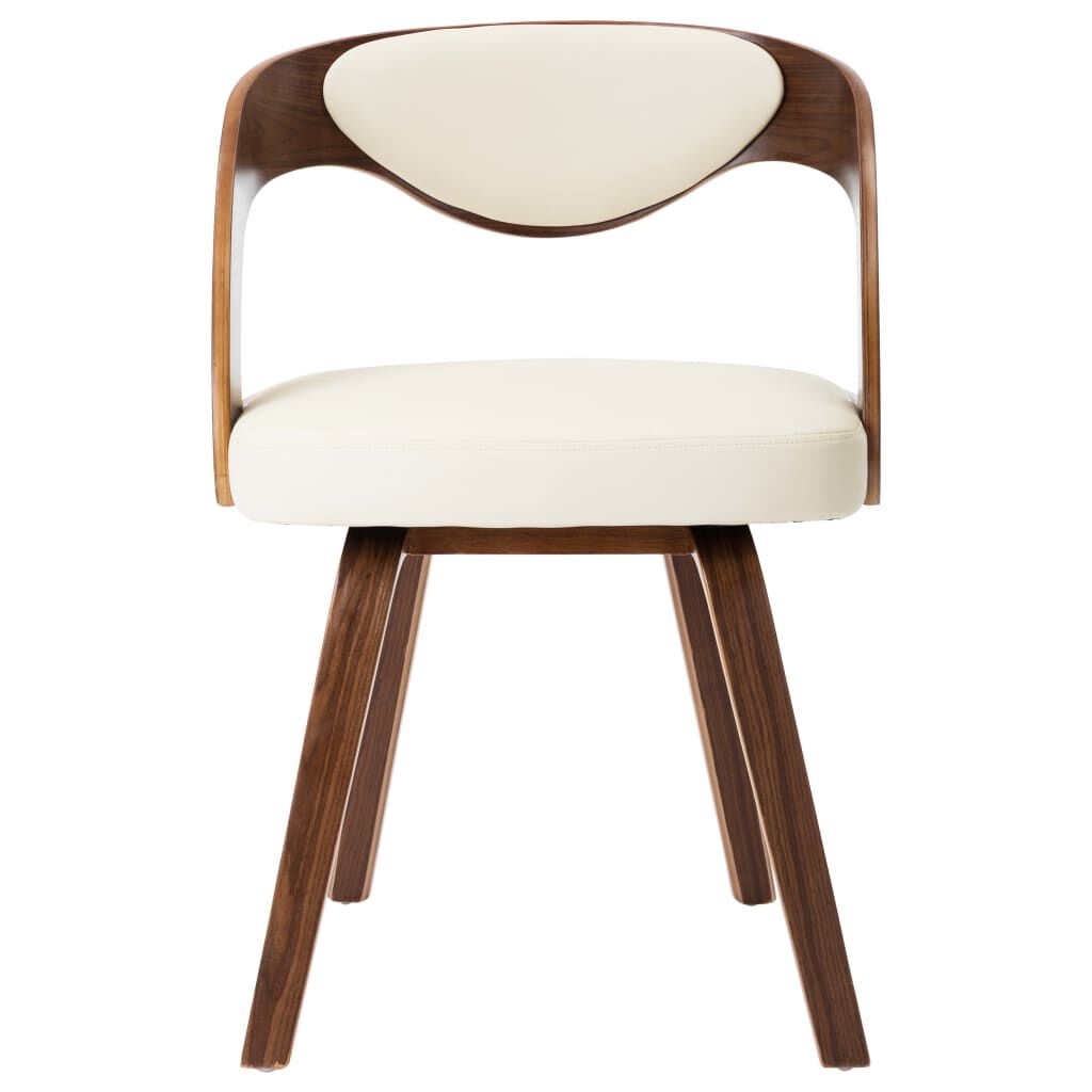 Eetkamerstoelen (4x) Crème - 55% Korting! Gebruikssporen