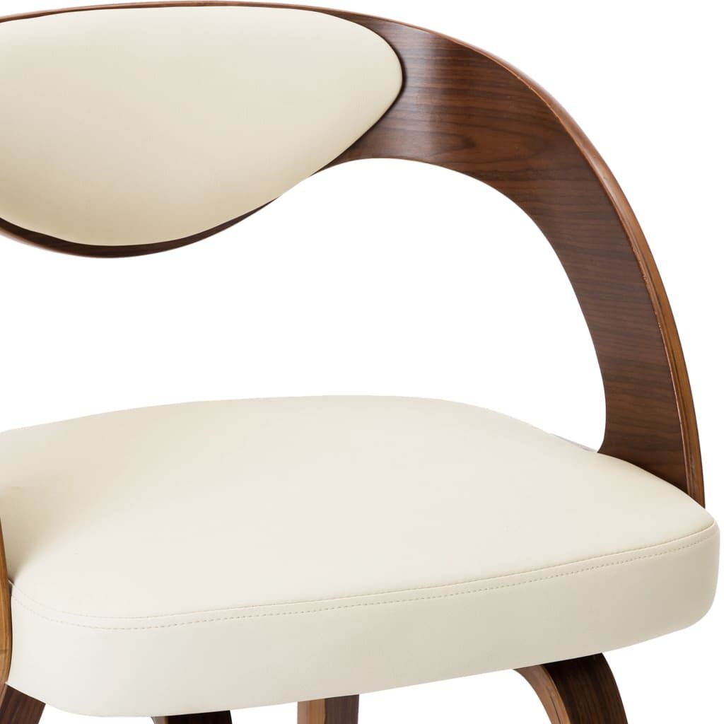 Eetkamerstoelen (4x) Crème - 55% Korting! Gebruikssporen