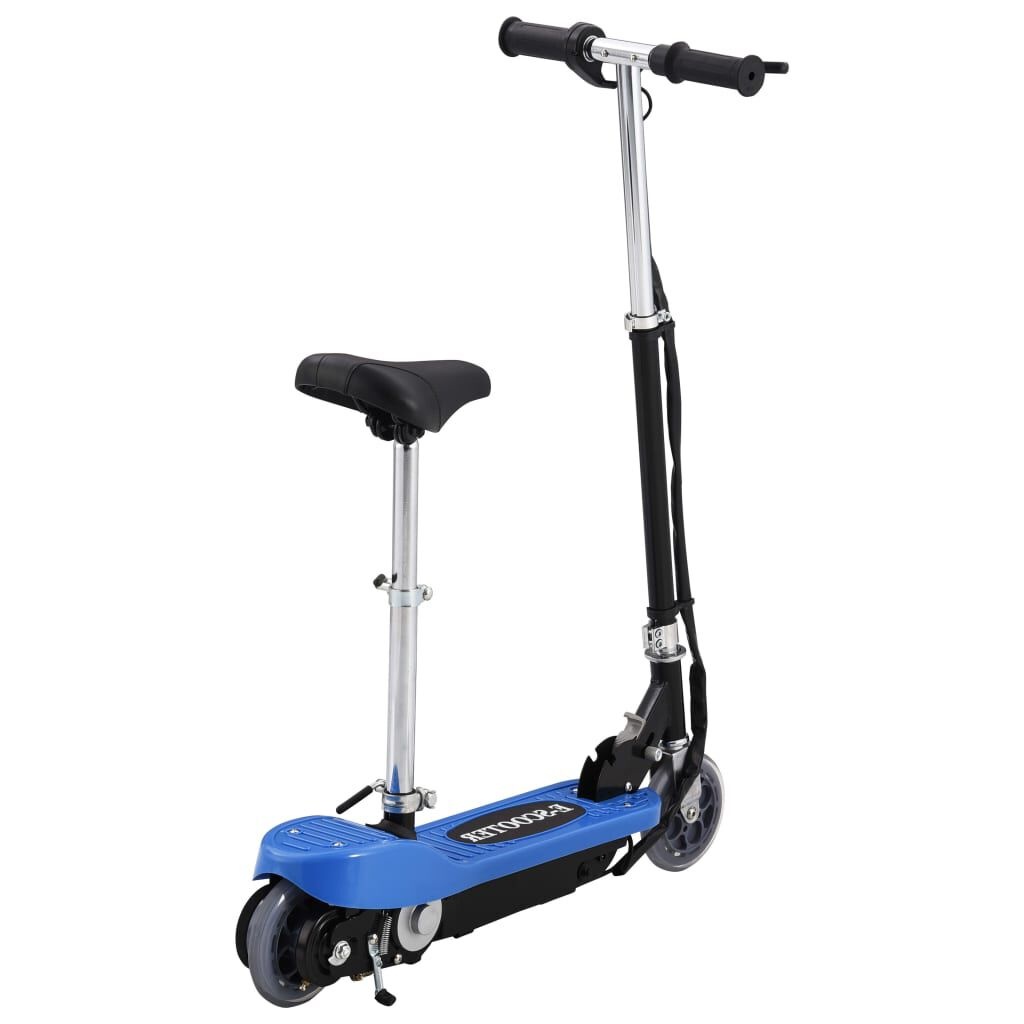 Elektrische Step met Zitje - Blauw - 40% Korting!